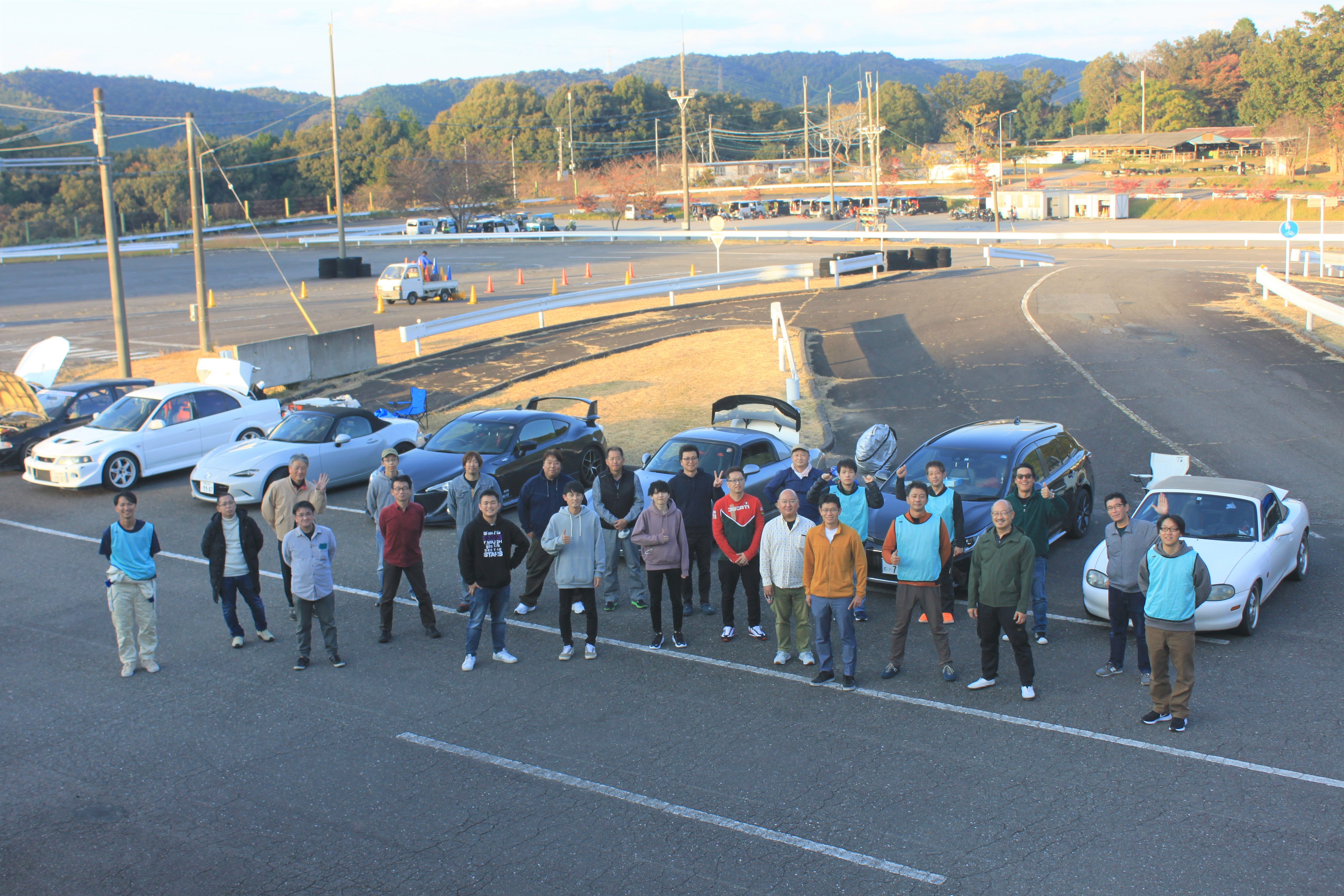 「車を知る会」が走行会を開催しました