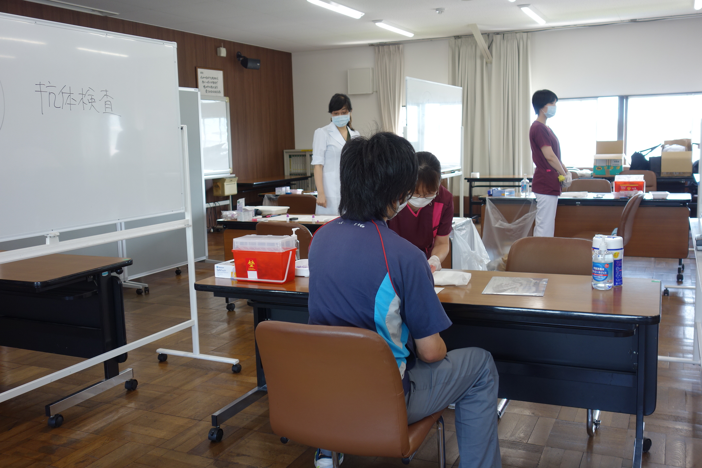 新型コロナウイルス感染防止対策を紹介 「社員の抗体検査結果」編