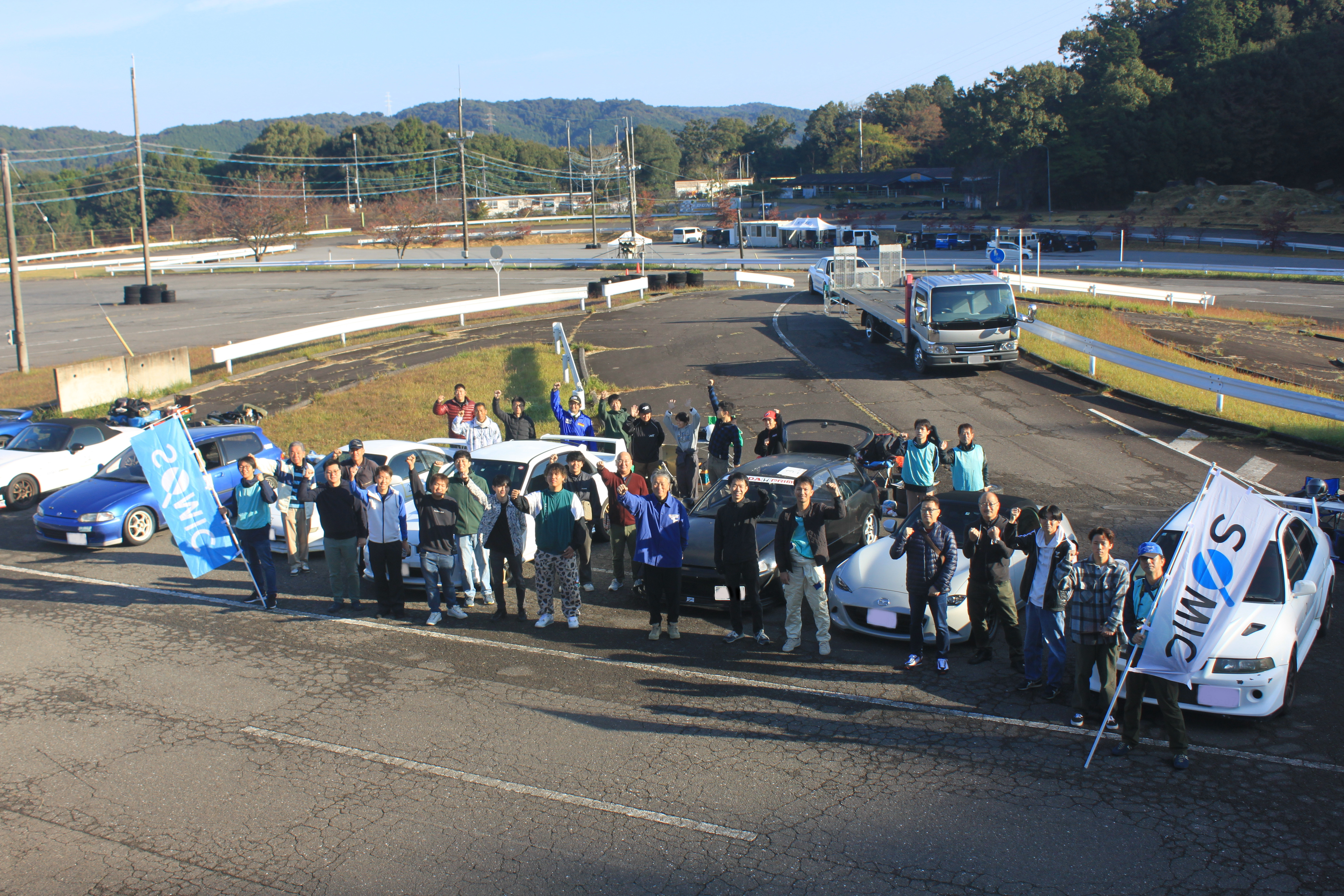 「車を知る会」サーキット走行会を開催