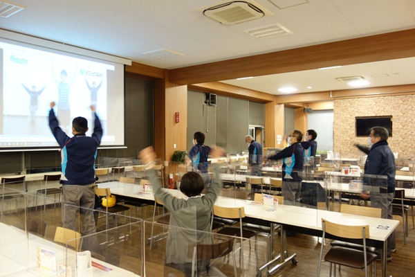 新ソミック体操の講習会を実施中